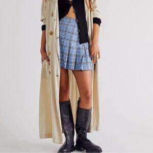 Free People Honey Pleated Skirt
